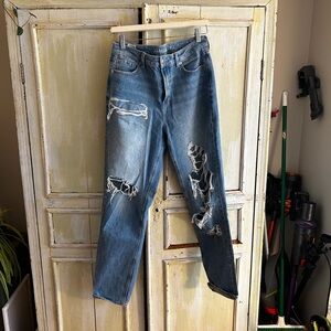 American Eagle Light Blue Comfort Stretch Waistband Jeans